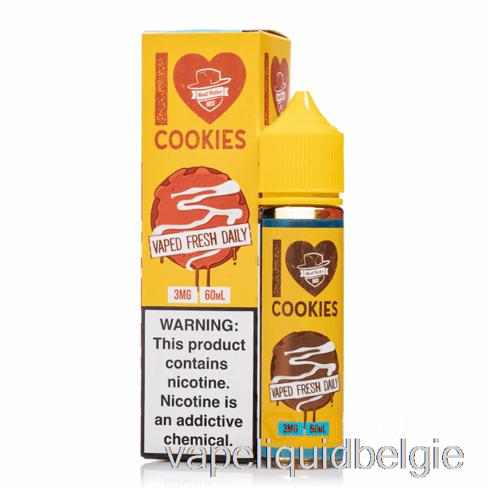 Vape Smaken I Love Cookies - Mad Hatter Sap - 60ml 0mg